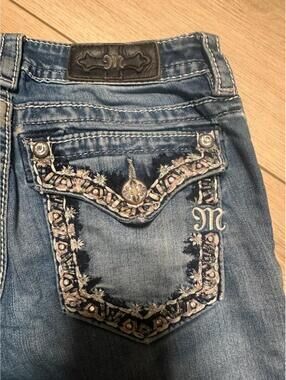 Miss Me Signature Boot jeans size 25
